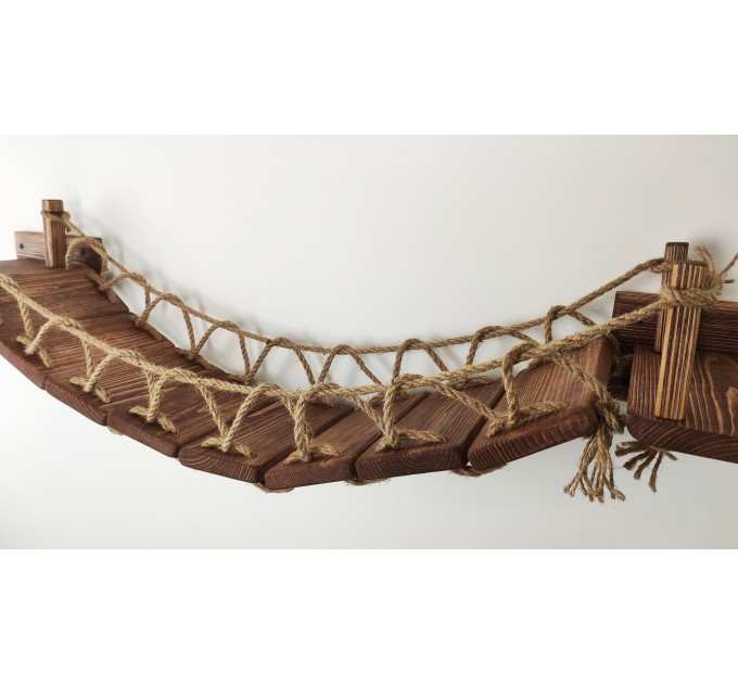 Cat climbing wall playground – bridge and step set