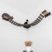 Floating cat bridge and shelves – perfect cat wall playground