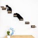 Set cat 6 steps with rope - cat furniture cat shelves cat shelf