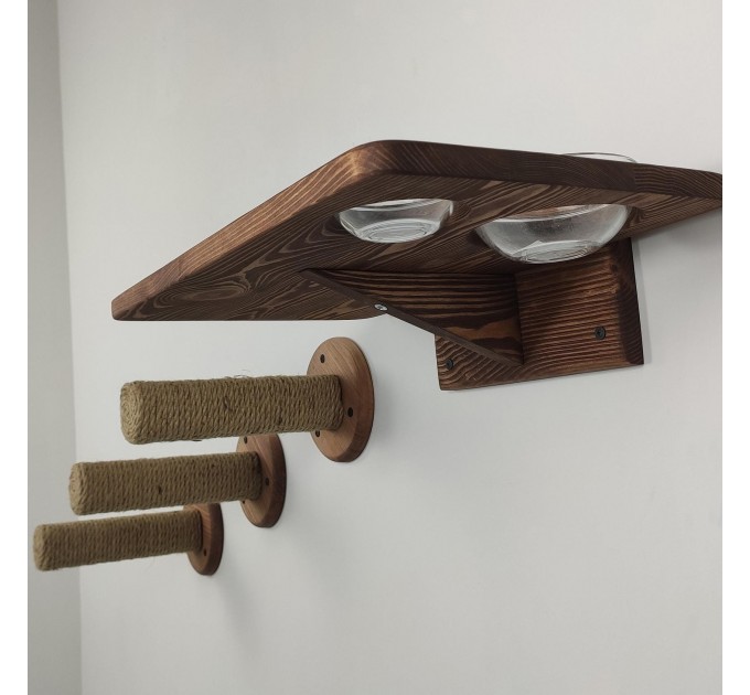 Cat shelves kitten wall furniture set