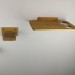Cat wall steps and feeder shelf