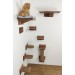 Cat wall furniture, elevated playground for active pets