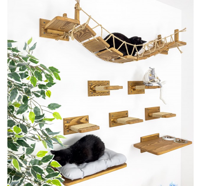 Cat gifts wall furniture set