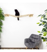 Wooden cat bridge – ceiling walkway & wall-mounted furniture