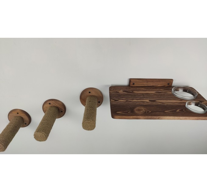 Cat shelves kitten wall furniture set