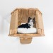 Ceiling cat furniture set with bed and bridge
