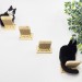 Wall mounted cat furniture set