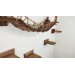 Cat climbing wall playground – bridge and step set