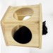 Stylish hexagon wall bed for cats – perfect for cat moms