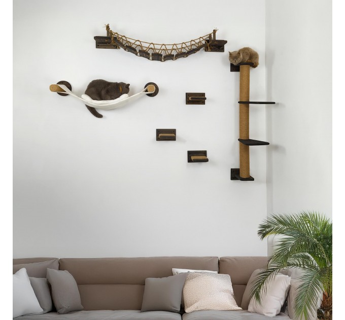 Ultimate cat gift wall furniture assortment