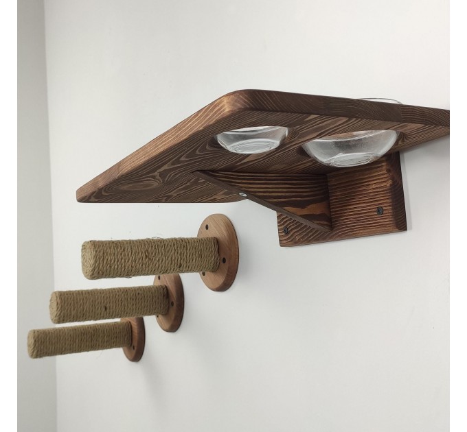 Cat shelves kitten wall furniture set