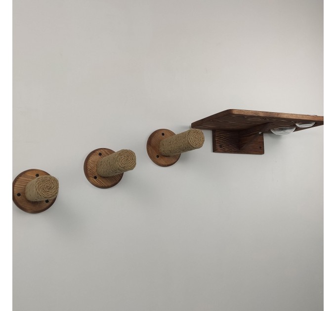 Cat shelves kitten wall furniture set