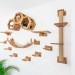 Furniture set of 13 items for cats