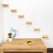 Kitten climbing wall set with cat steps