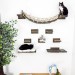 Cat tree with 5 steps - cat bridge cat shelves cat ladder