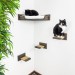 Corner cat bed, natural cozy nook for felines