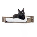 Wall mounted corner shelf
