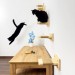 6-steps, wall-mounted cat stairs
