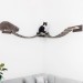 Floating cat bridge and shelves – perfect cat wall playground