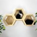 Wooden hexagon cat house – comfortable wall bed