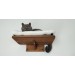 Corner cat bed dark