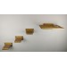 Cat shelves wooden cat food shelf