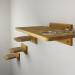 Cat shelves wooden cat food shelf