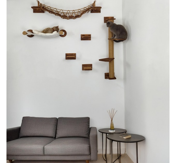 Ultimate cat gift wall furniture assortment