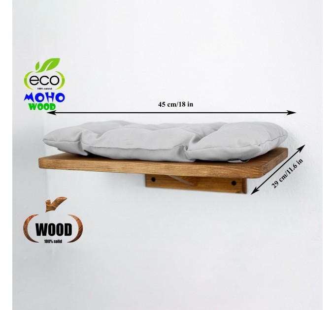 Floating shelves for cats