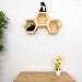Wooden hexagon cat house – comfortable wall bed