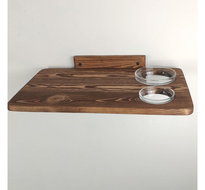 Cat lover gift feeder shelf