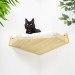 Corner cat bed wall mounted