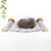 Cat shelf with hammock and wall bed, furniture for cats