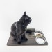 Wall mounted shelf with space for bowls