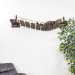 Comfortable wall-mounted cat bridge – custom gift for cat lovers