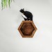 Hexagon kitten bed – cat wall nest & perch