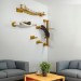 Comfortable modern furniture set for cats