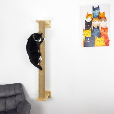 Cat scratching post, climbing pole