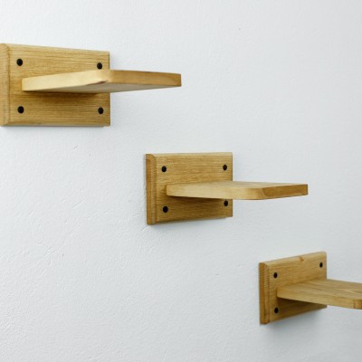 Set of 3 cat steps, wooden ladder