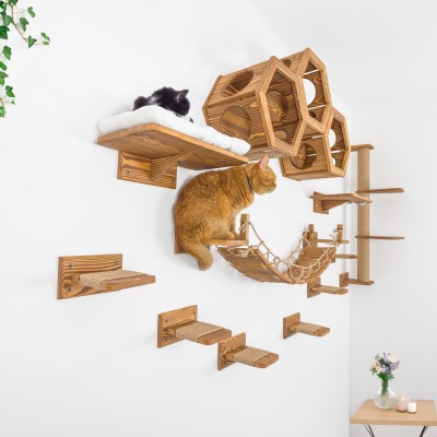 Furniture set of 13 items for cats